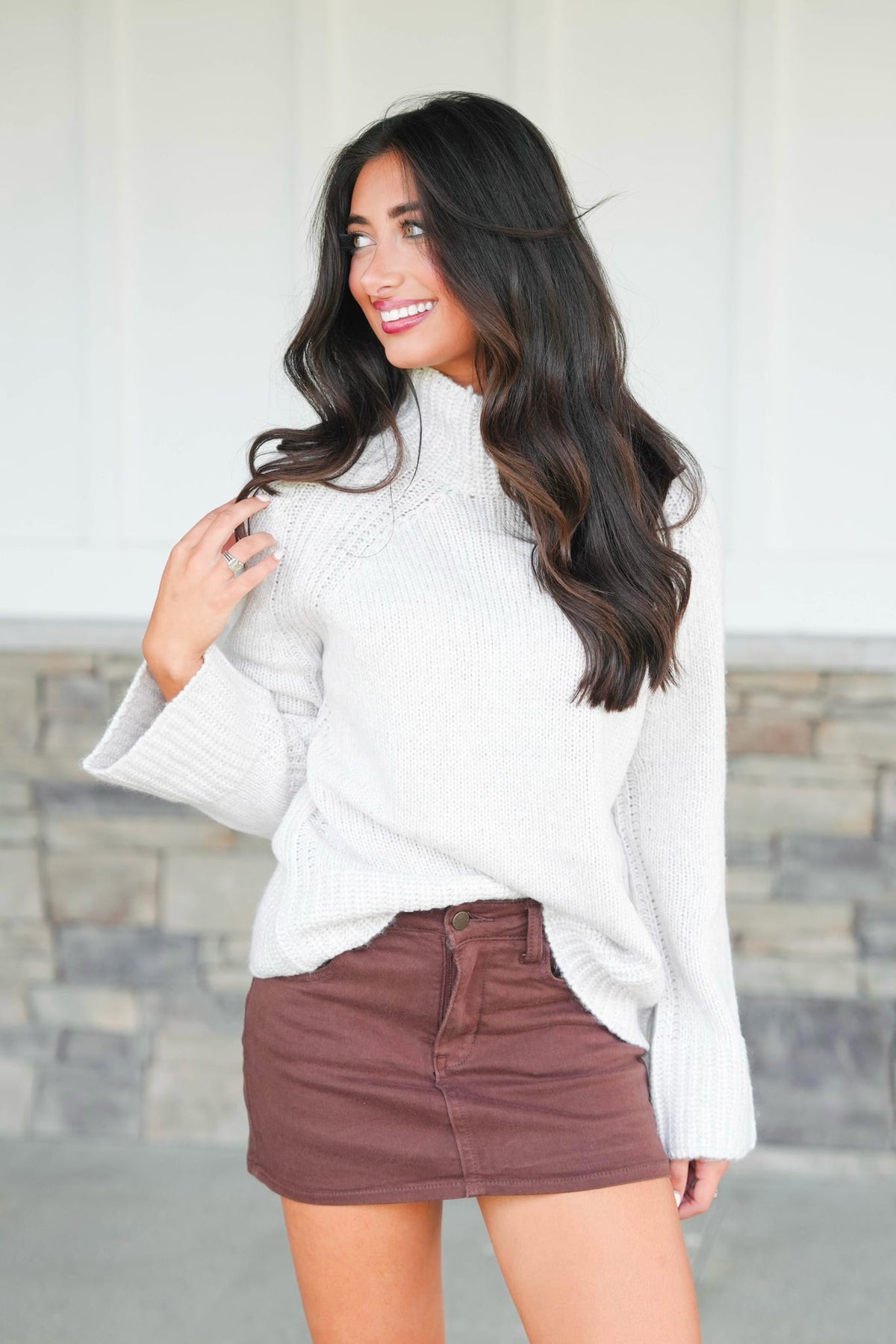 Z Supply Emerge Funnel Neck Sweater