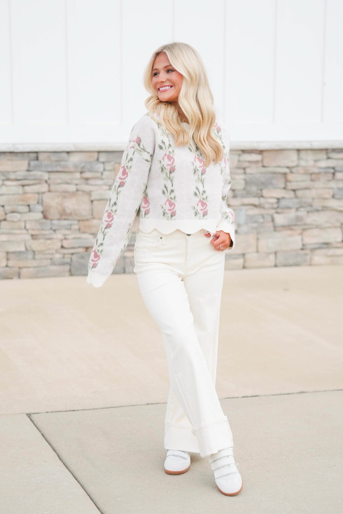 Flower Garden Sweater