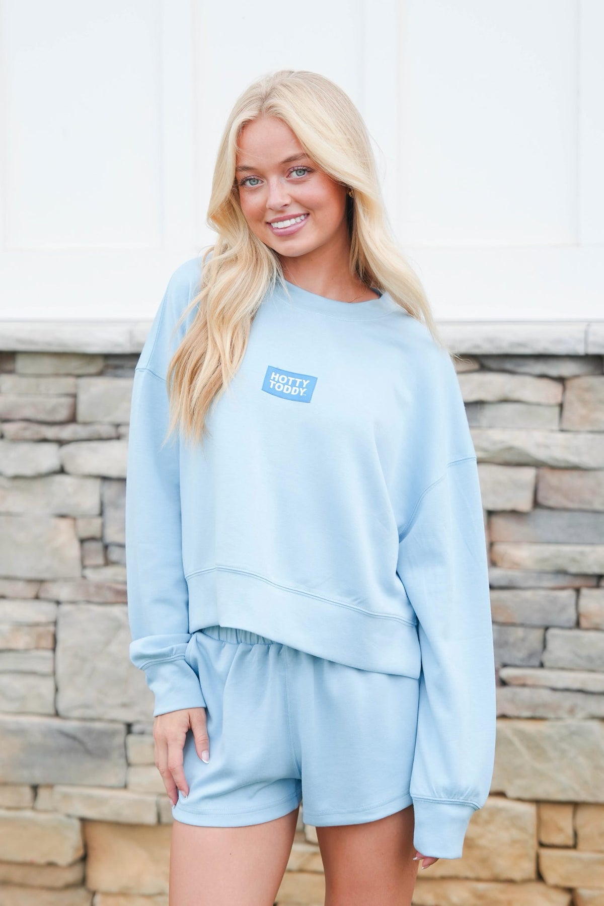 Scarlet & Gold Ole Miss Ava Airy Crewneck