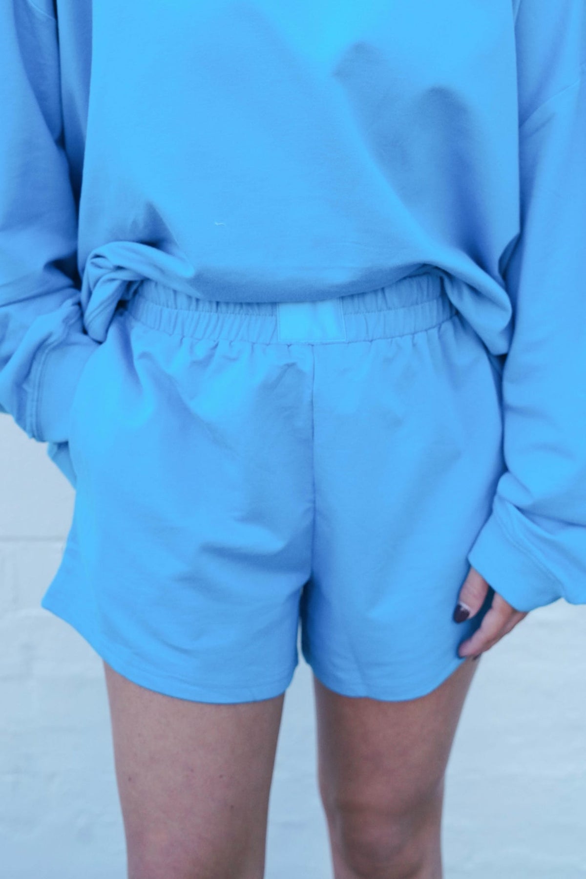 French Terry Patch Shorts