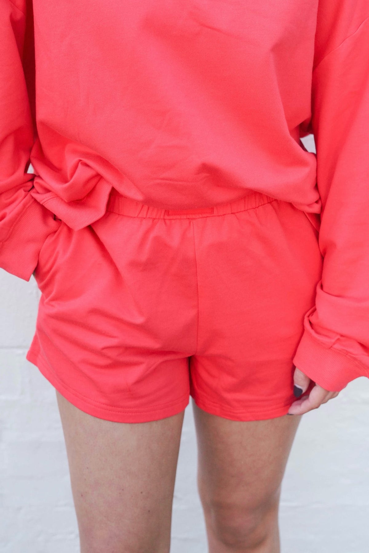 French Terry Patch Shorts