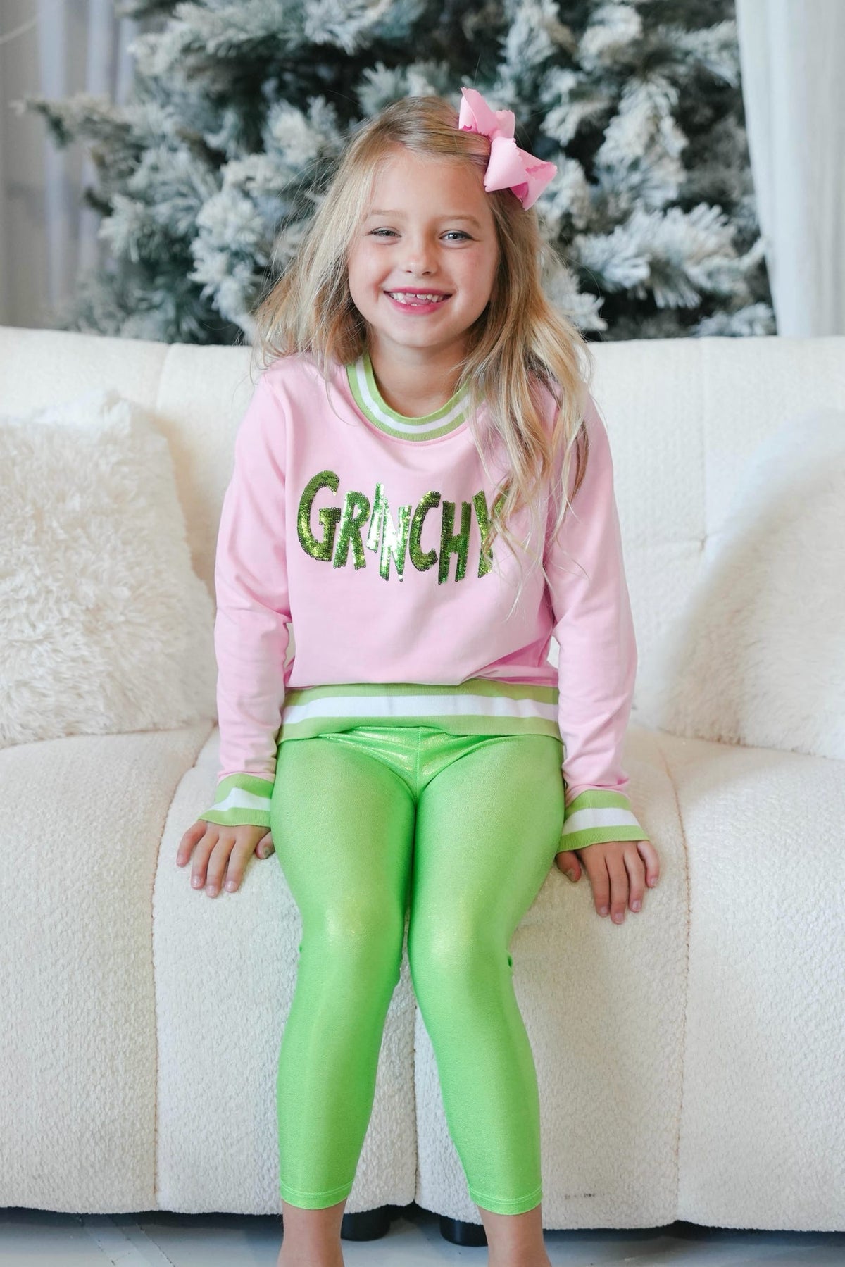 Girls' Azarhia Grinchy Sequin