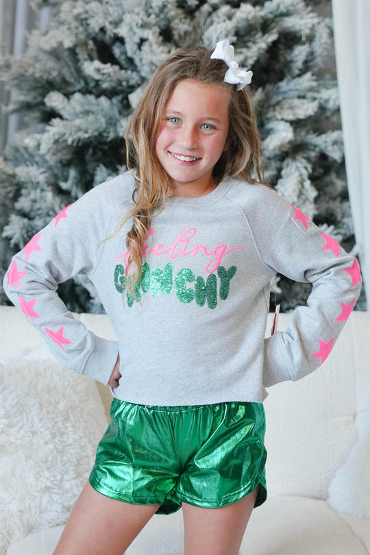 Girls' Feeling Grinchy Sweatshirt