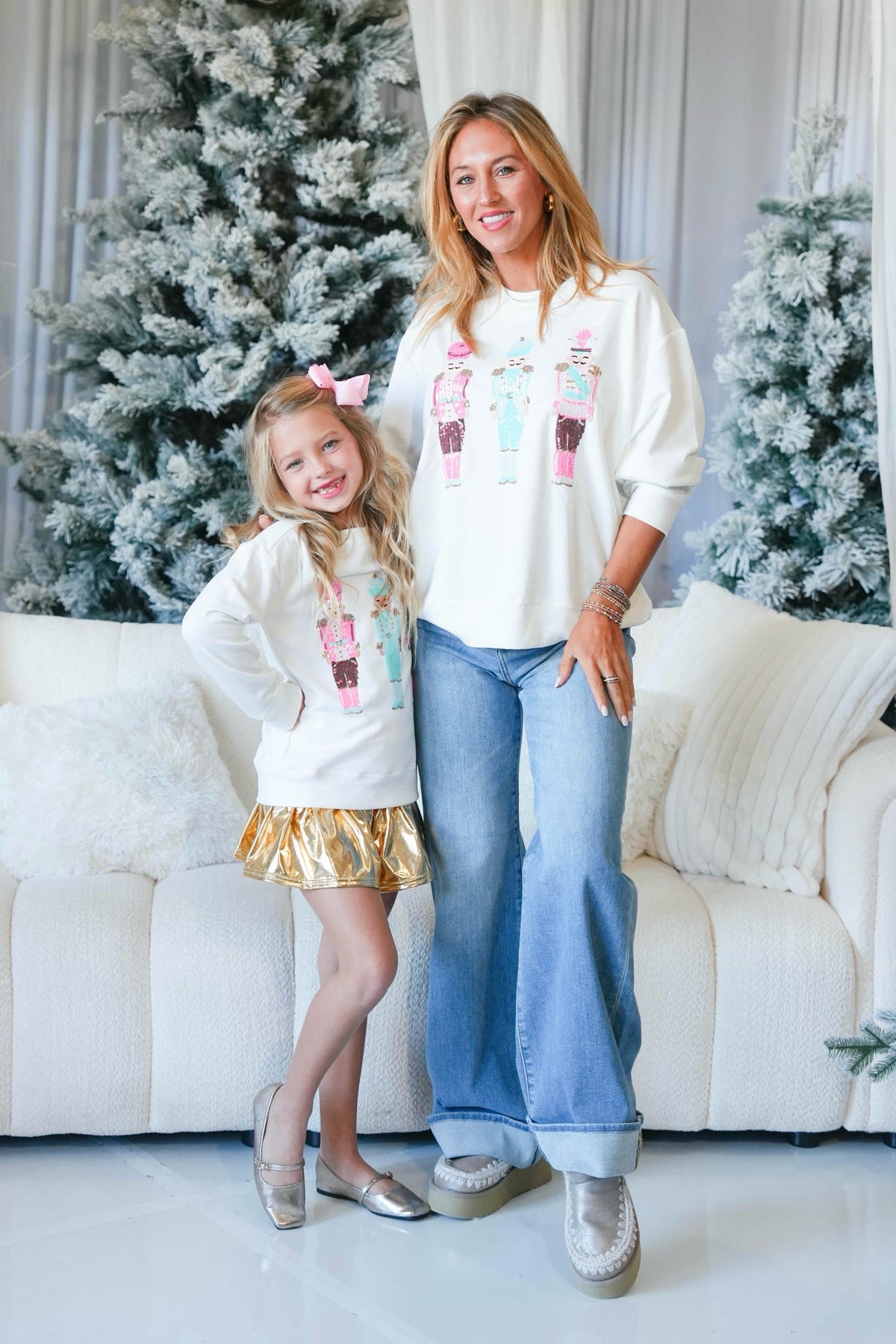 Mary Square Holiday Sweatshirt