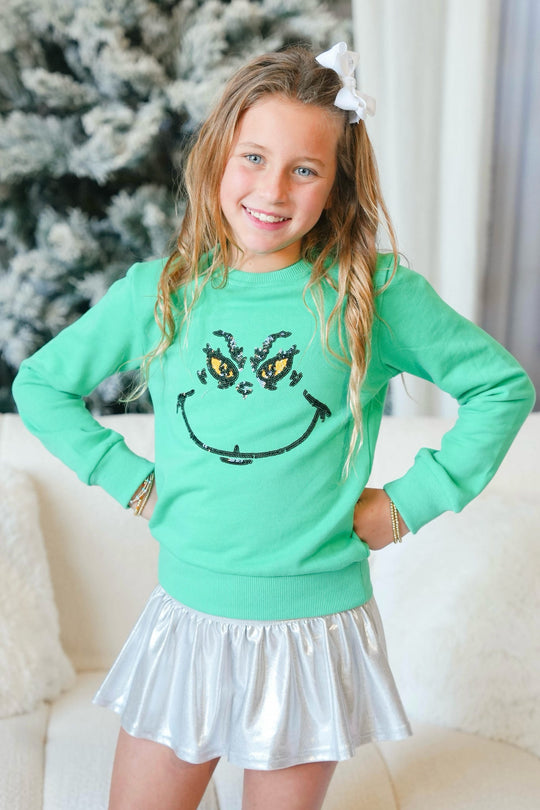 Girls' You're a Mean One Sweatshirt