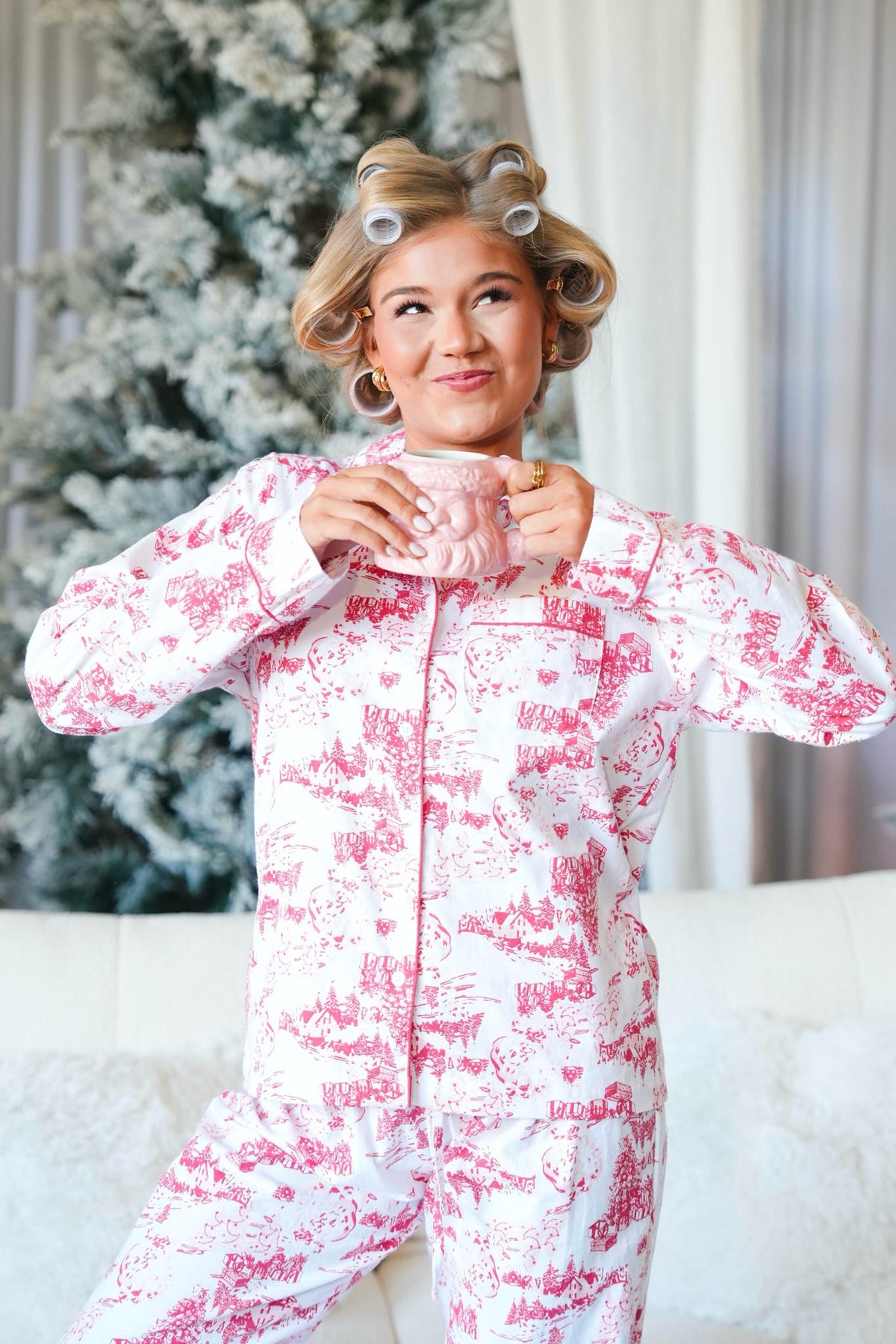 8 Oak Lane Flannel PJ Bottom