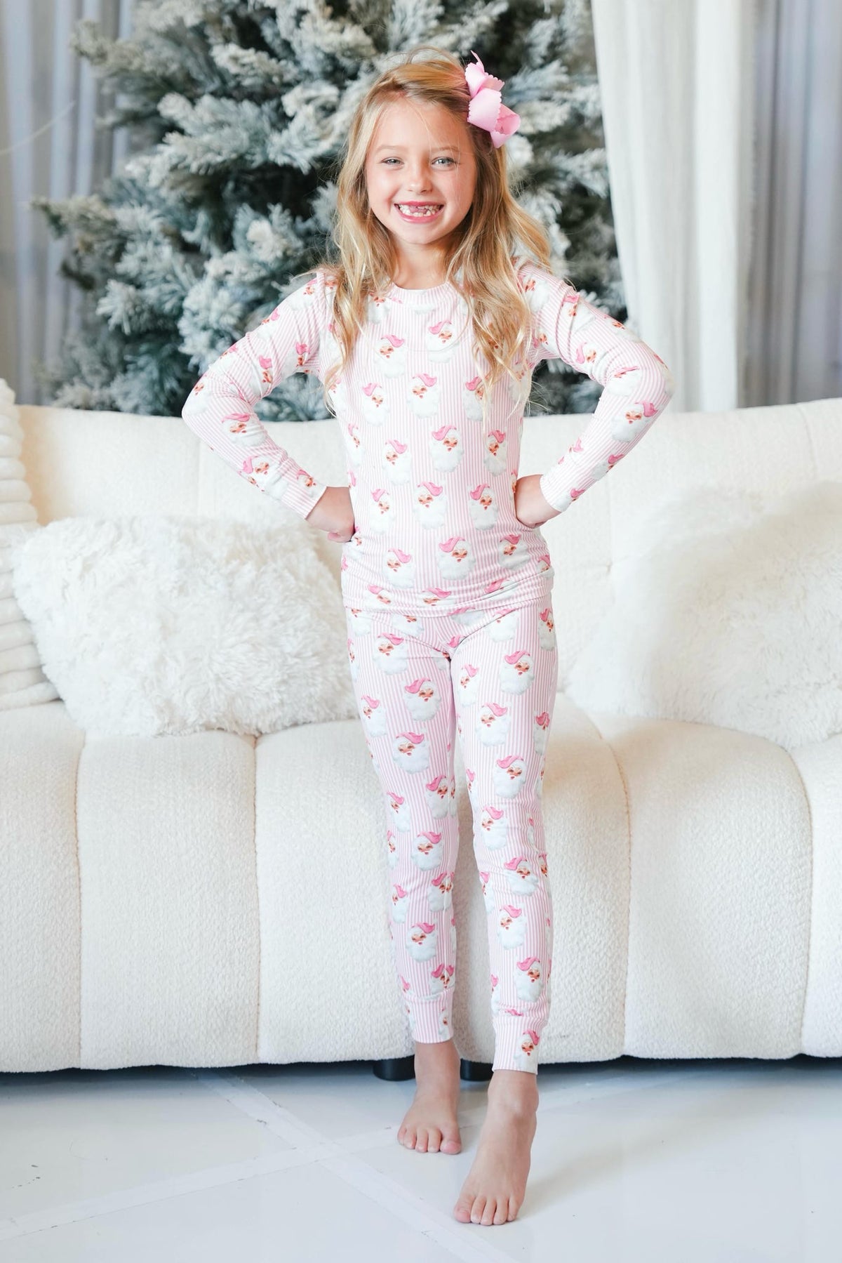 Girl's Mary Square PJ Top