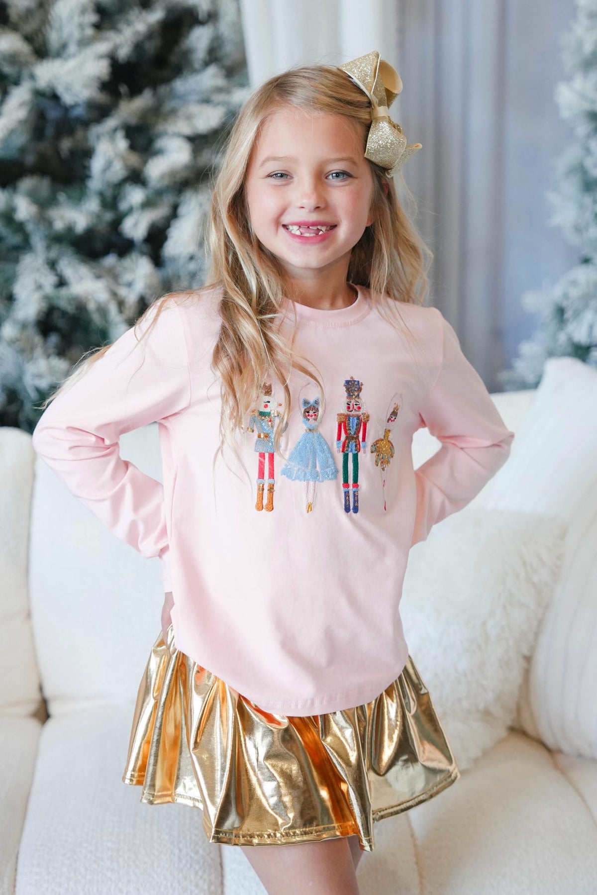 Girls' Nutcracker Ballet Top