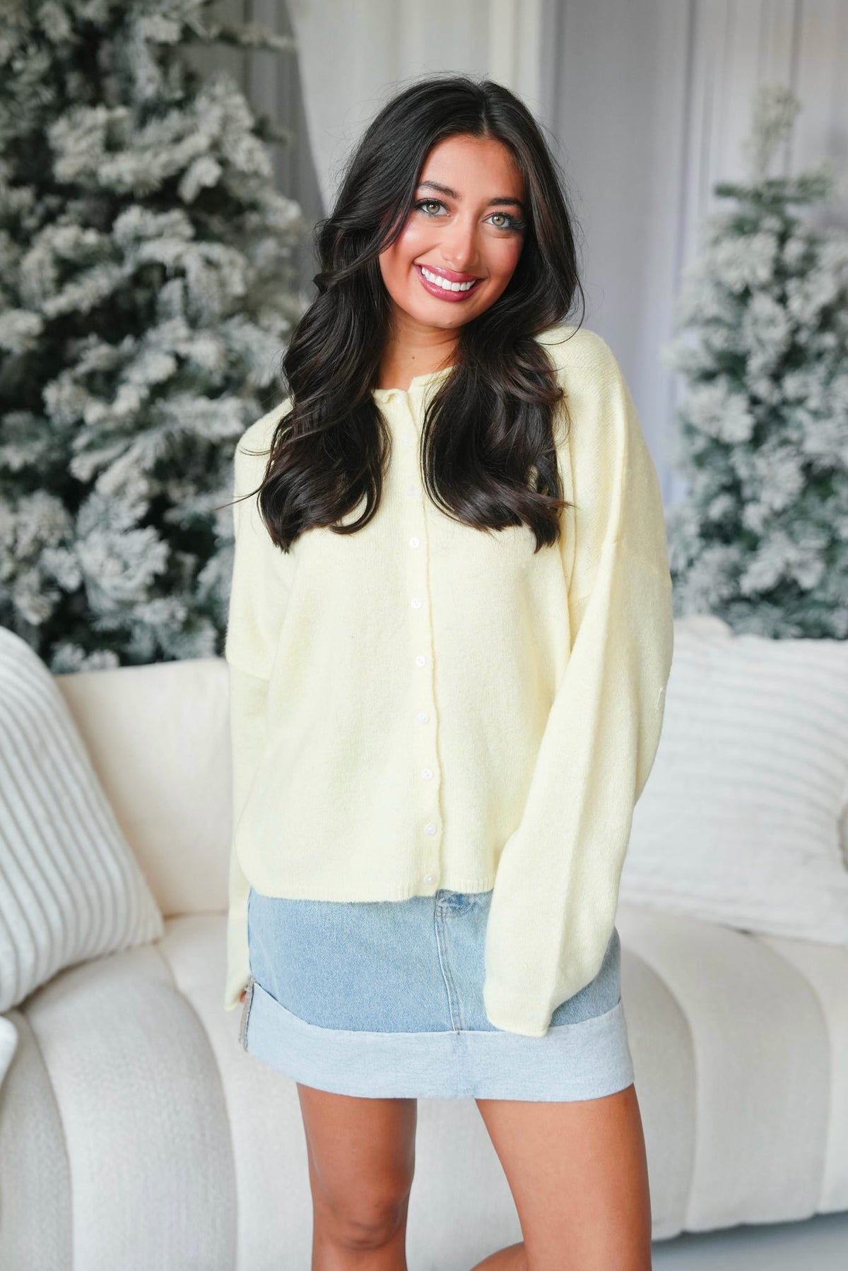 Winter Special Mistletoe Cardigan