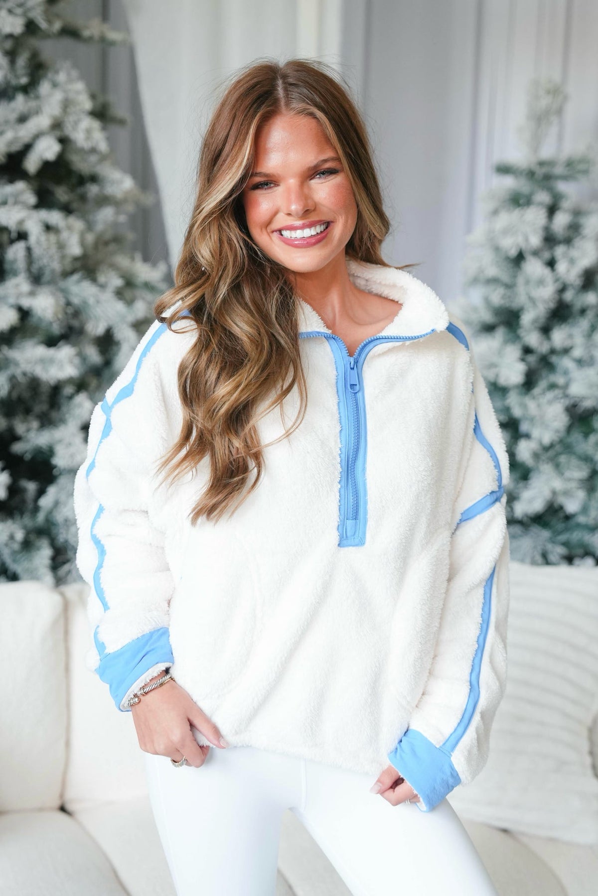 Winter Special Holiday Cheer Half Zip