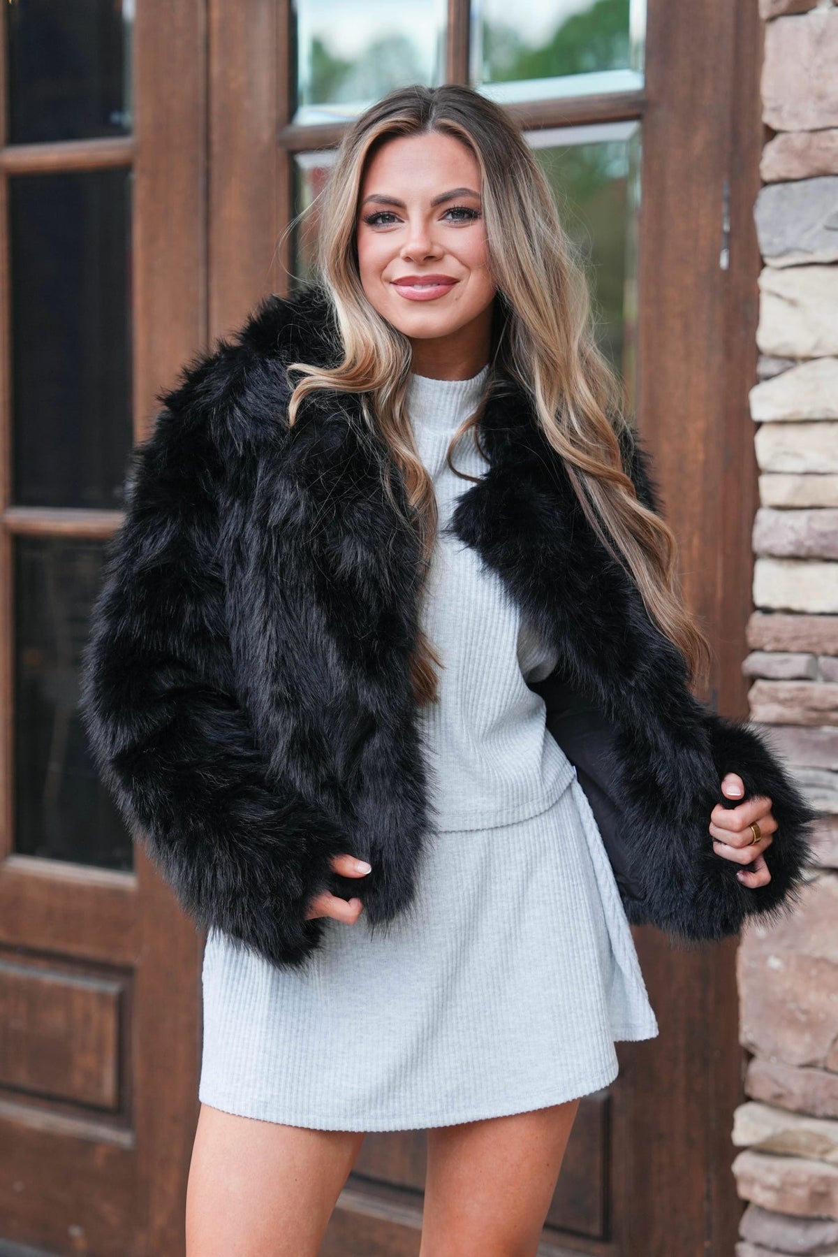 Kayla Faux Fur Jacket