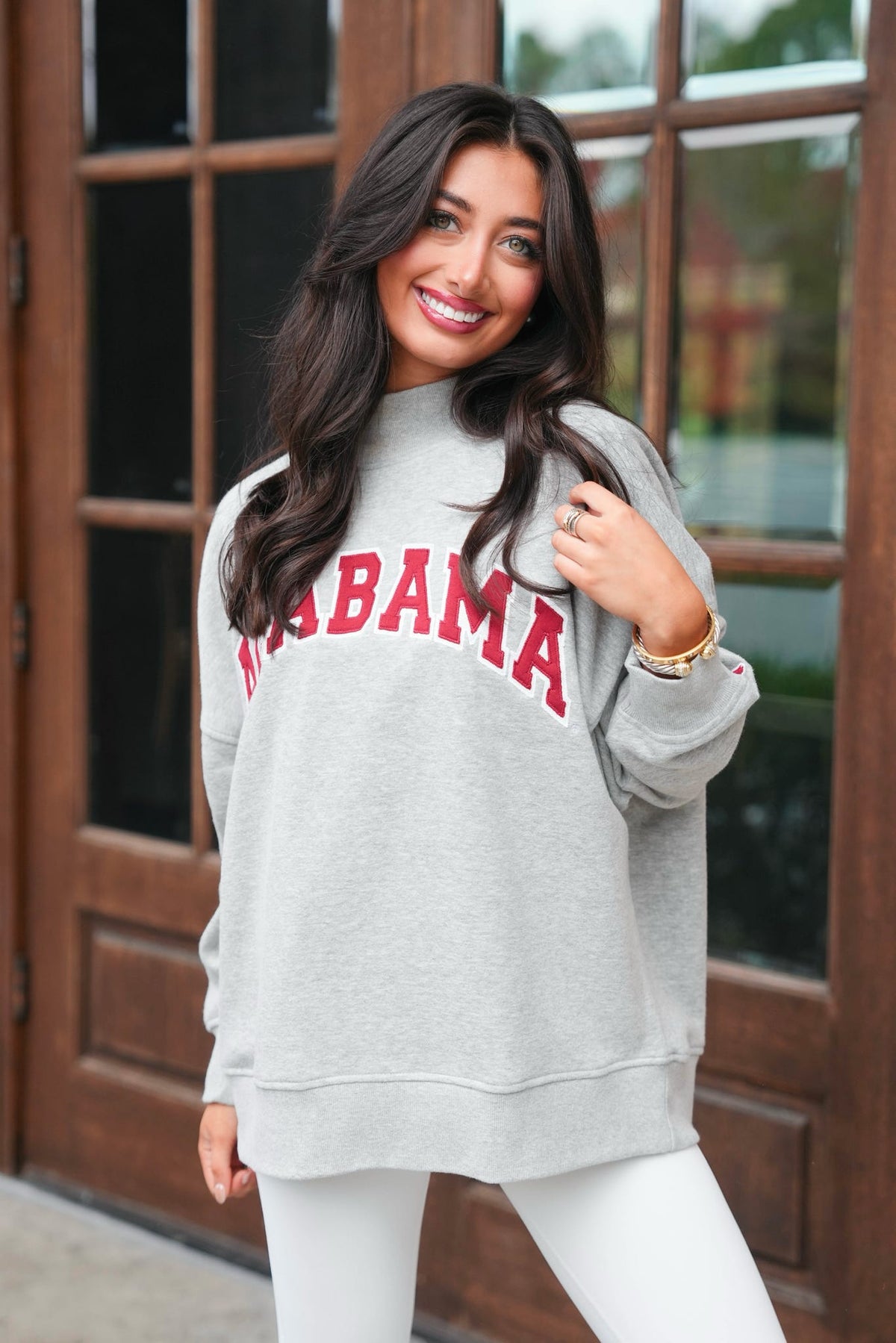 Alabama Mockneck Sweatshirt