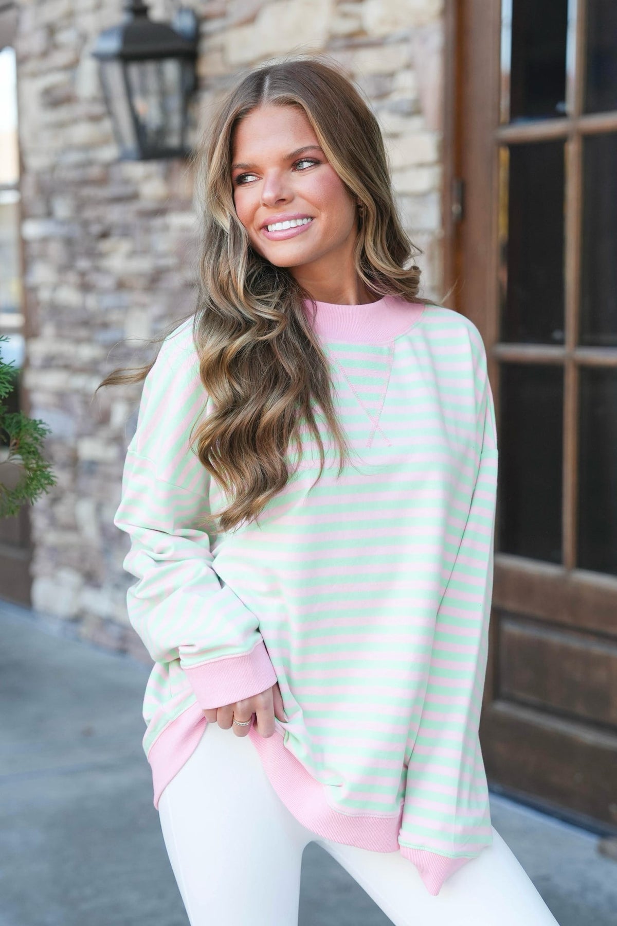 In This Moment Mock Neck Sweatshirt