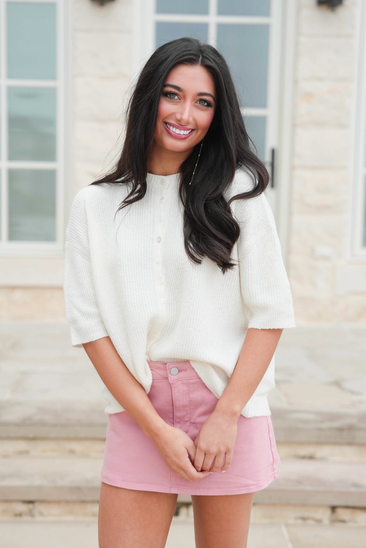 Just Black Denim Skort