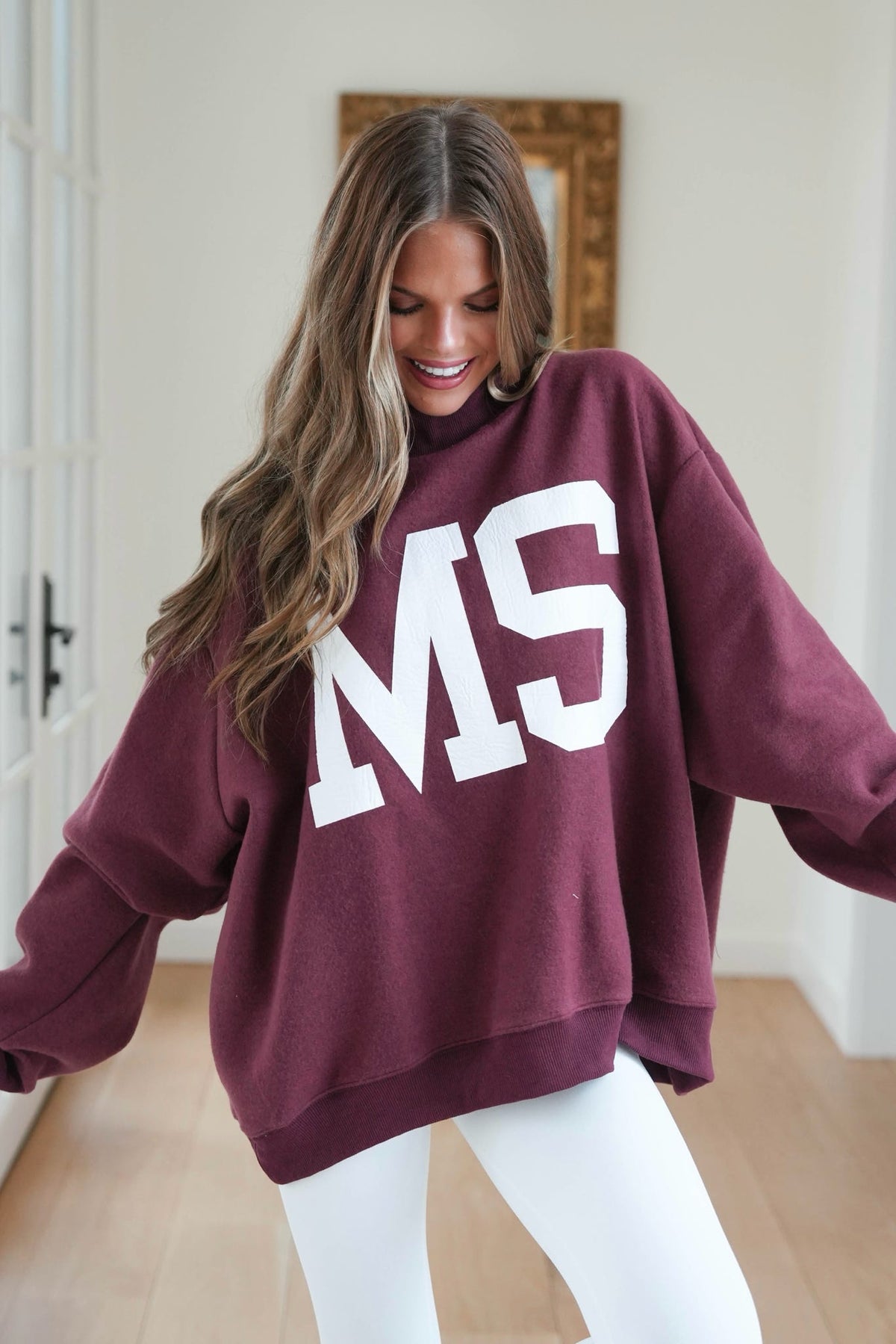 Mississippi Reversible Mockneck