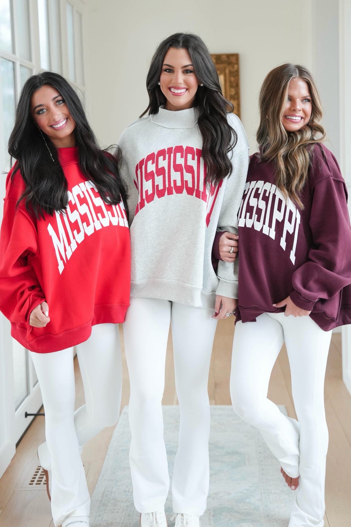 Mississippi Reversible Mockneck