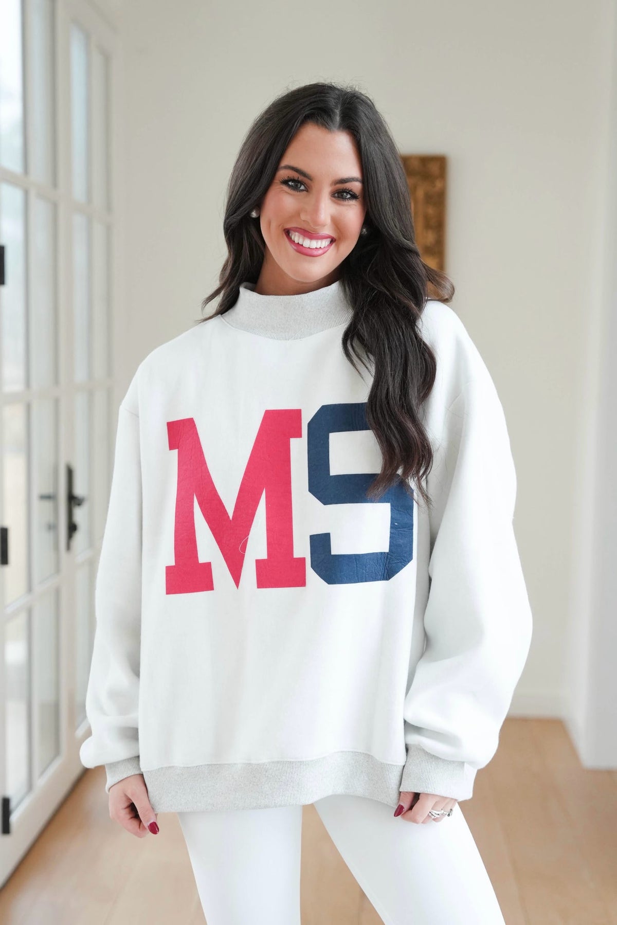 Mississippi Reversible Mockneck