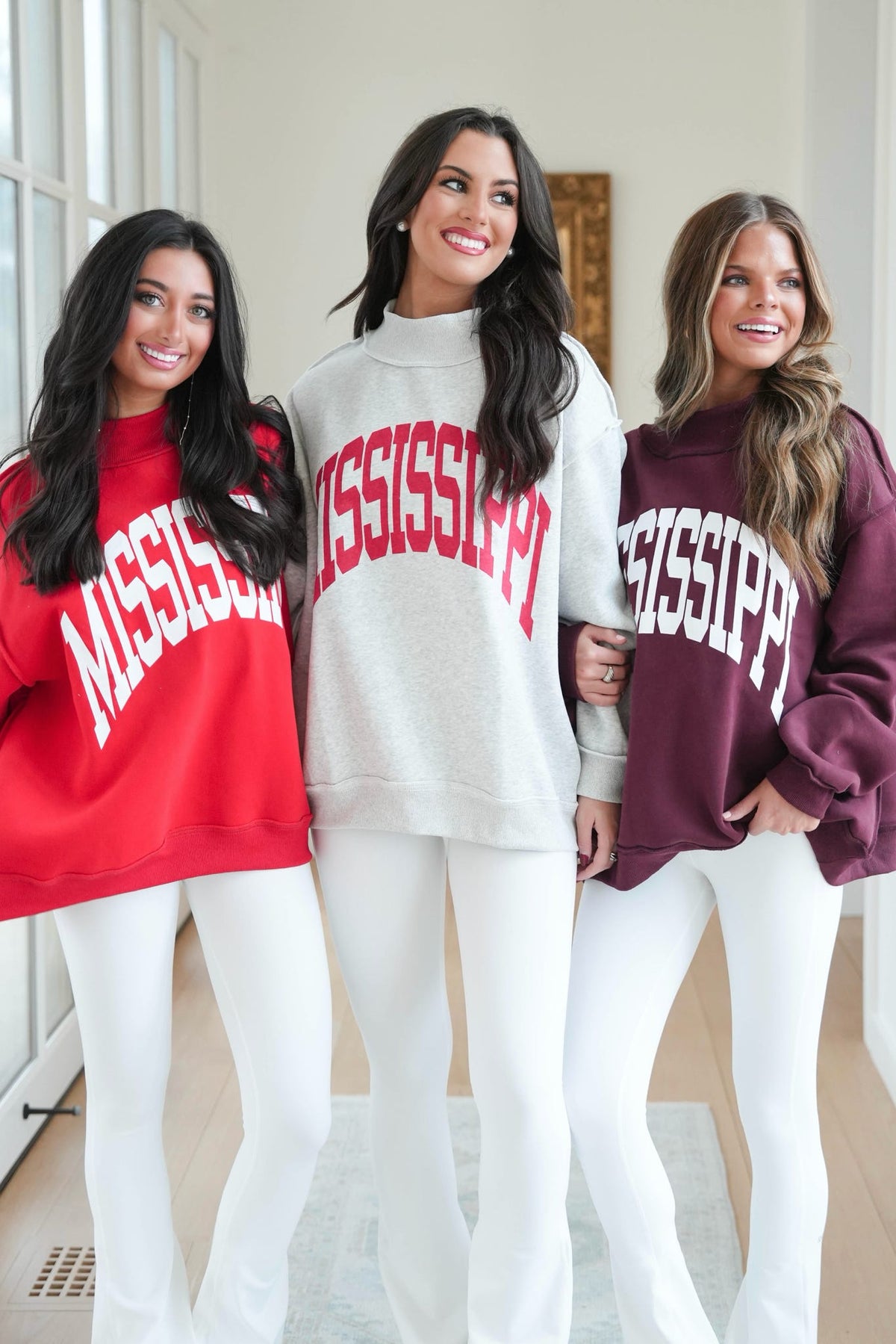 Mississippi Reversible Mockneck