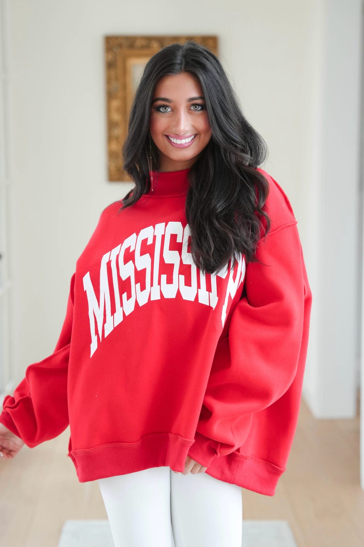 Mississippi Reversible Mockneck
