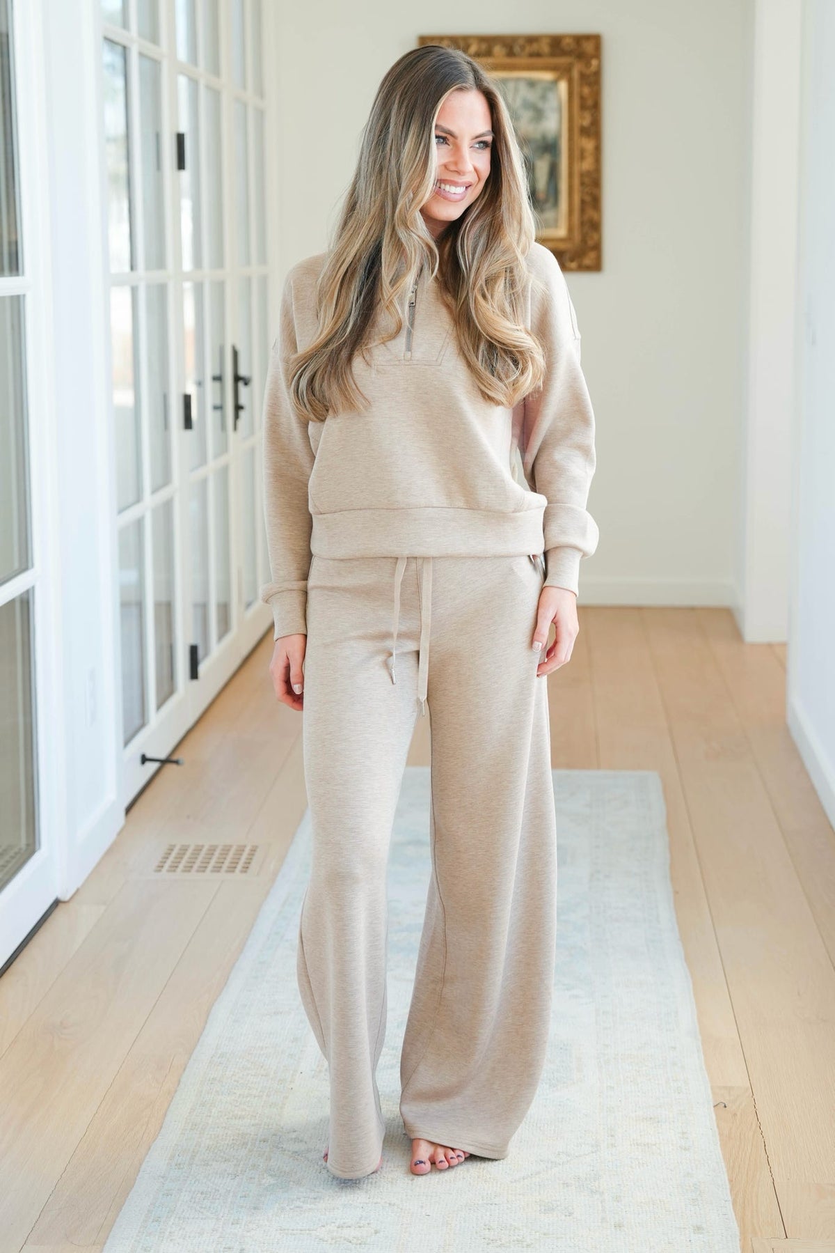 Spanx Shawl Collar Half Zip