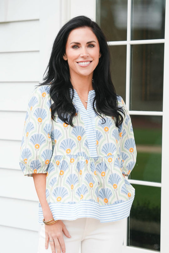 Spring Into The Season Blouse