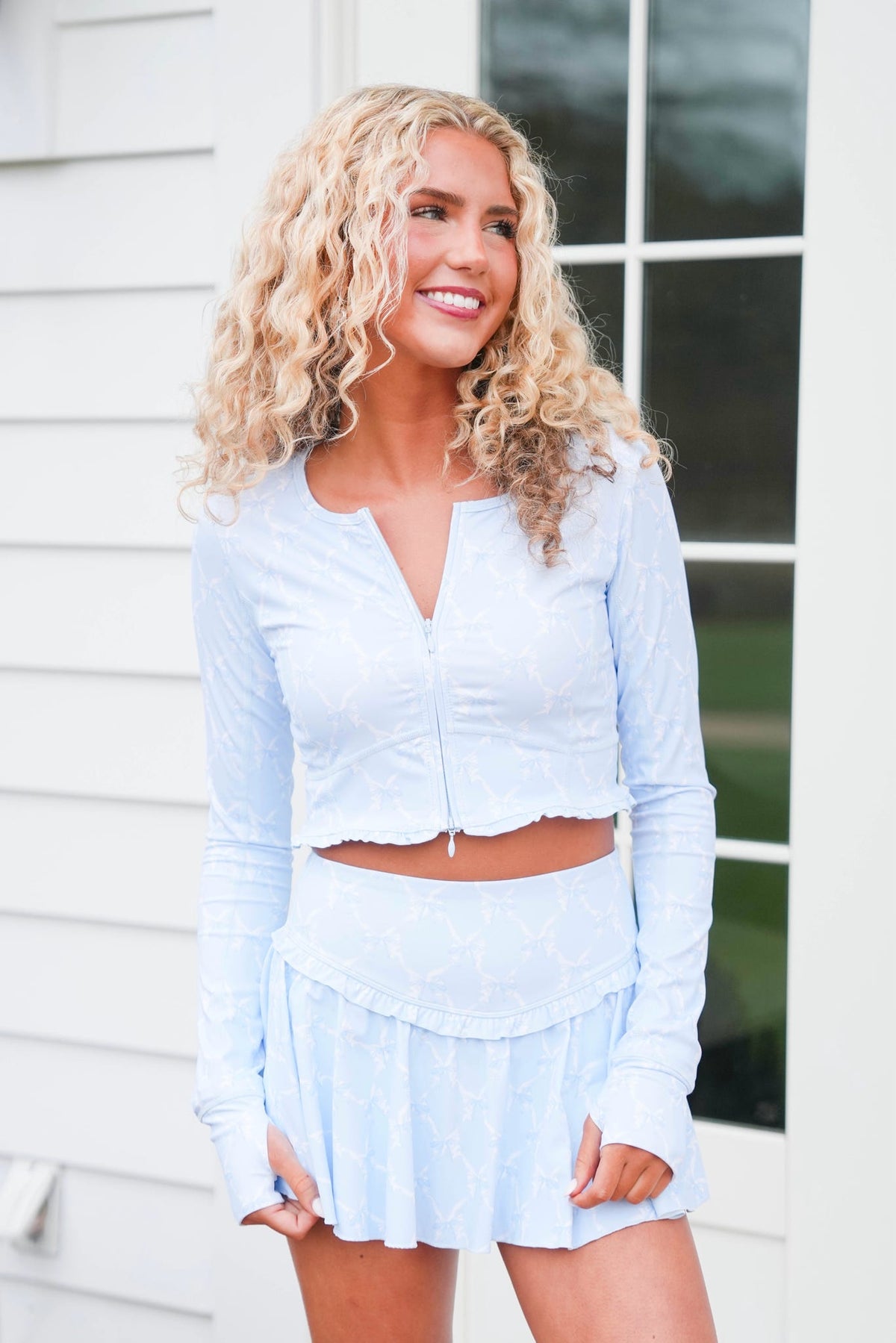 Love Shack Fancy Laudie Zip-up