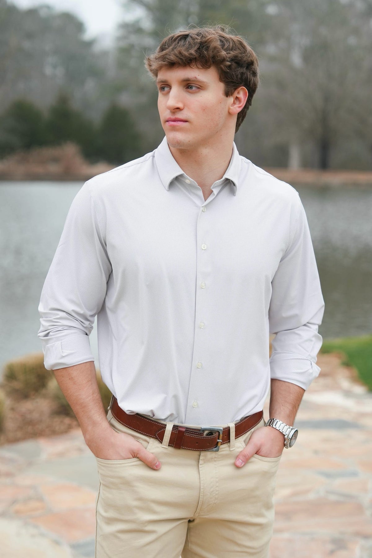 Taylor & Mick Retro Button Down