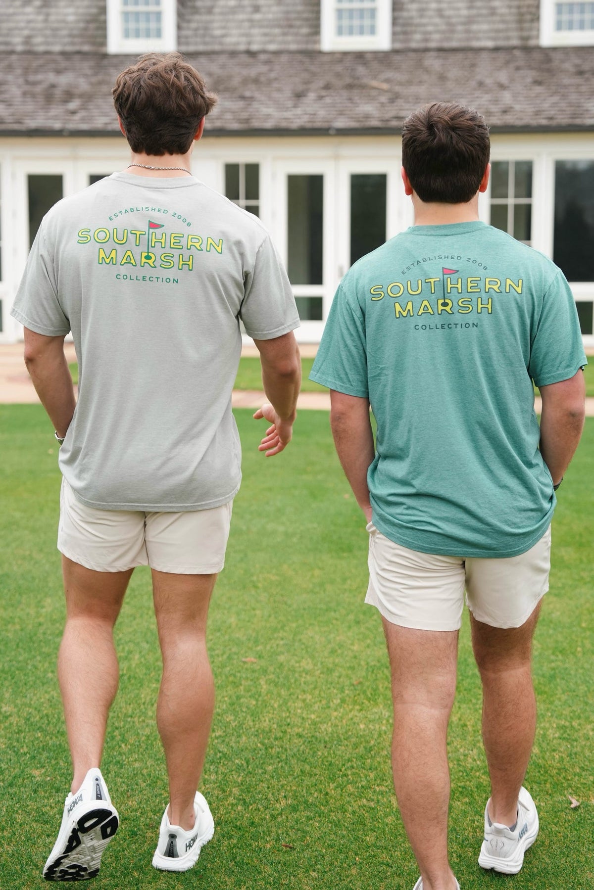 Southern Marsh Seawash Branding Flagstick Tee