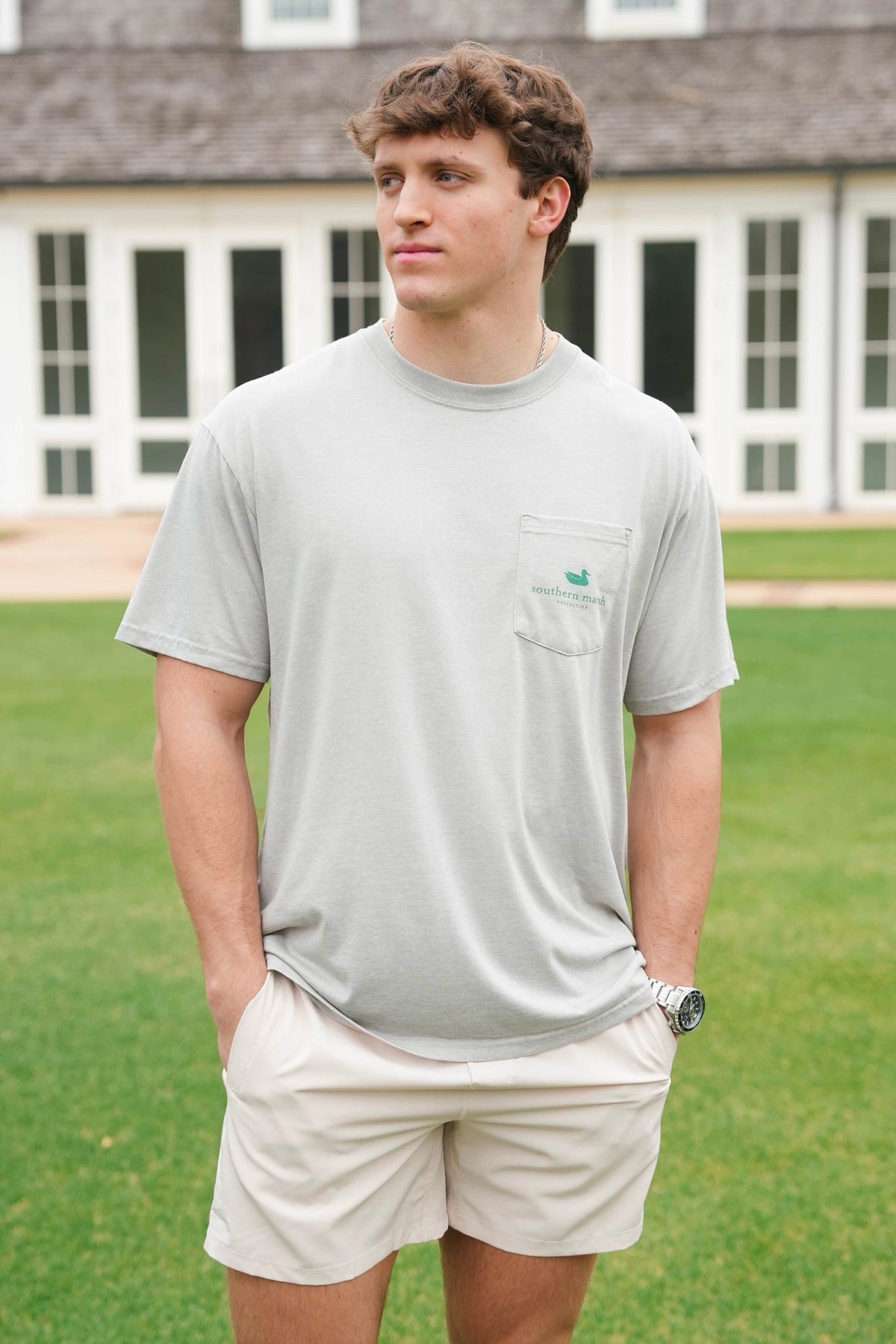 Southern Marsh Seawash Branding Flagstick Tee