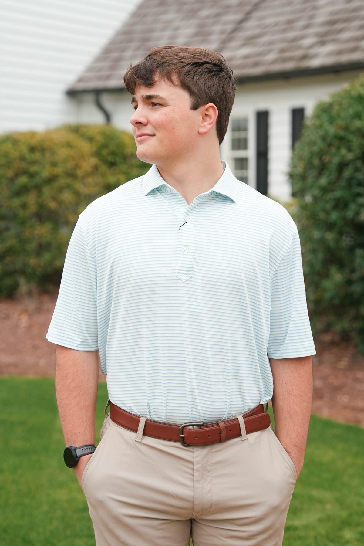 Turtleson Dean Stripe Polo