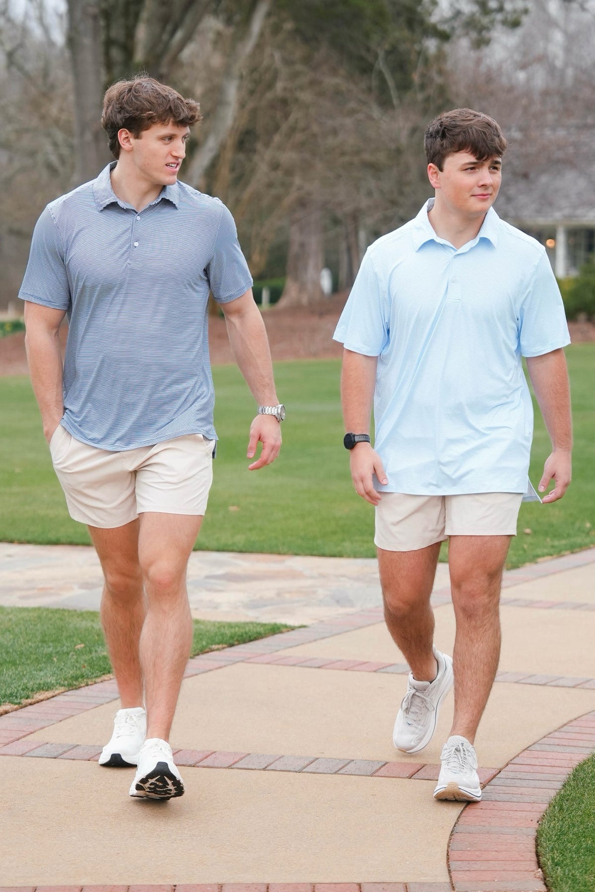 Meripex Micro Stripe Performance Polo