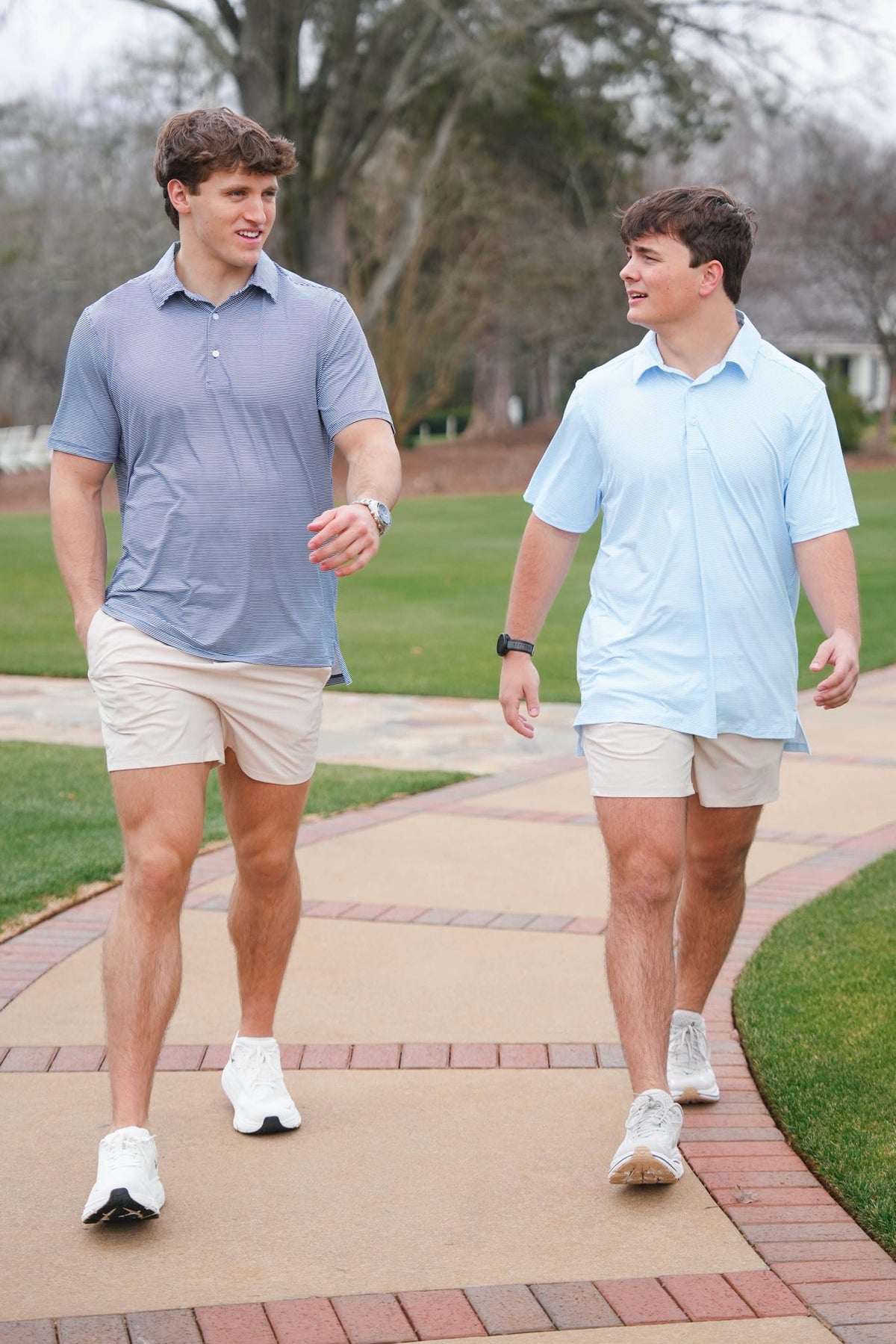 Meripex Micro Stripe Performance Polo