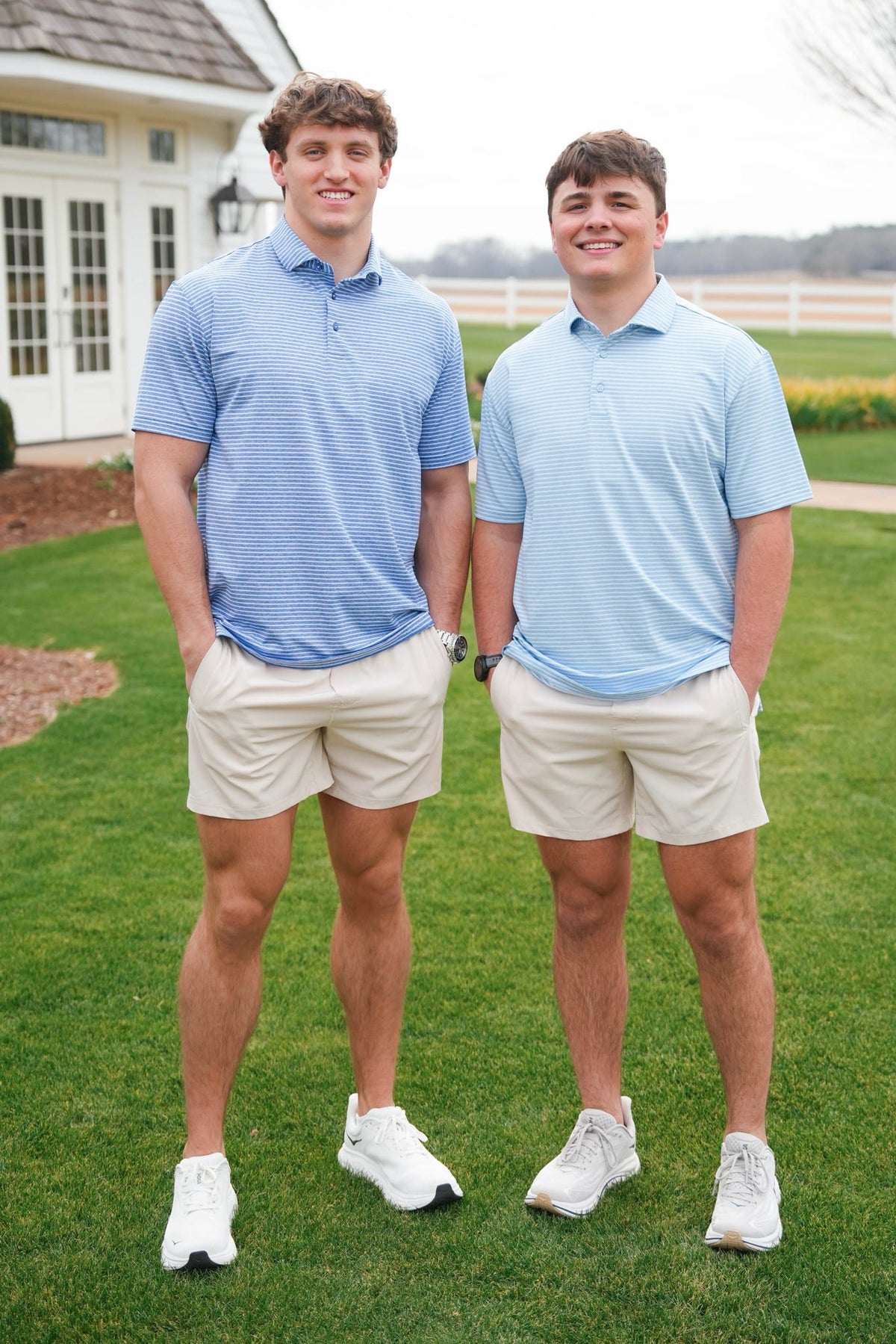 Taylor & Mick Double Stripe Polo