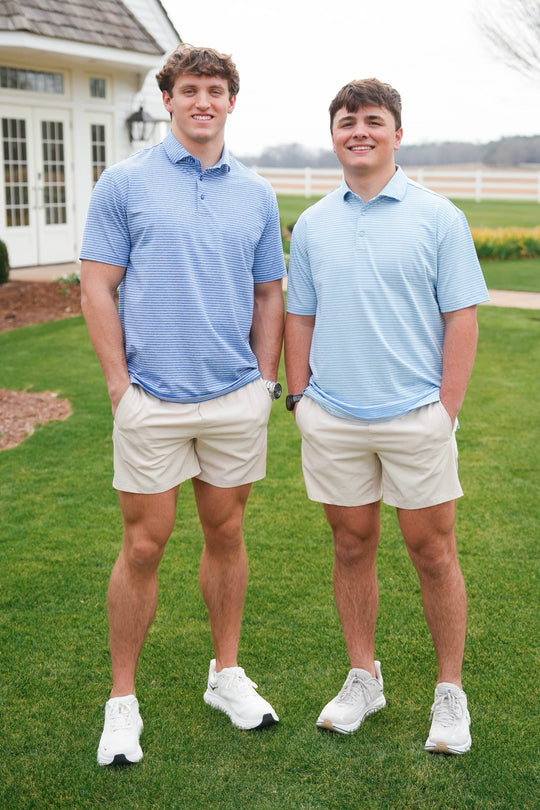 Taylor & Mick Double Stripe Polo