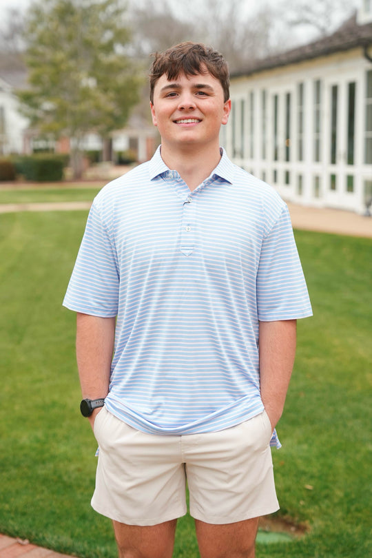 Men's Turtleson Miller Stripe Polo