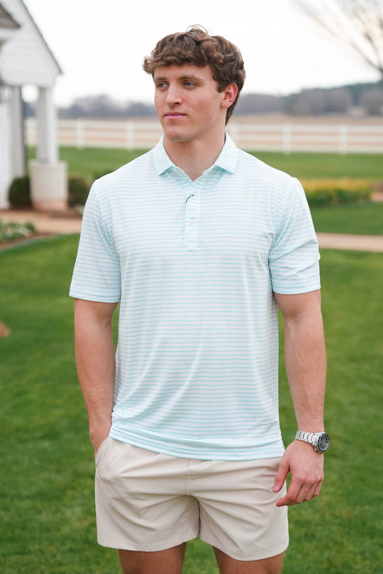 Turtleson Gus Stripe Polo
