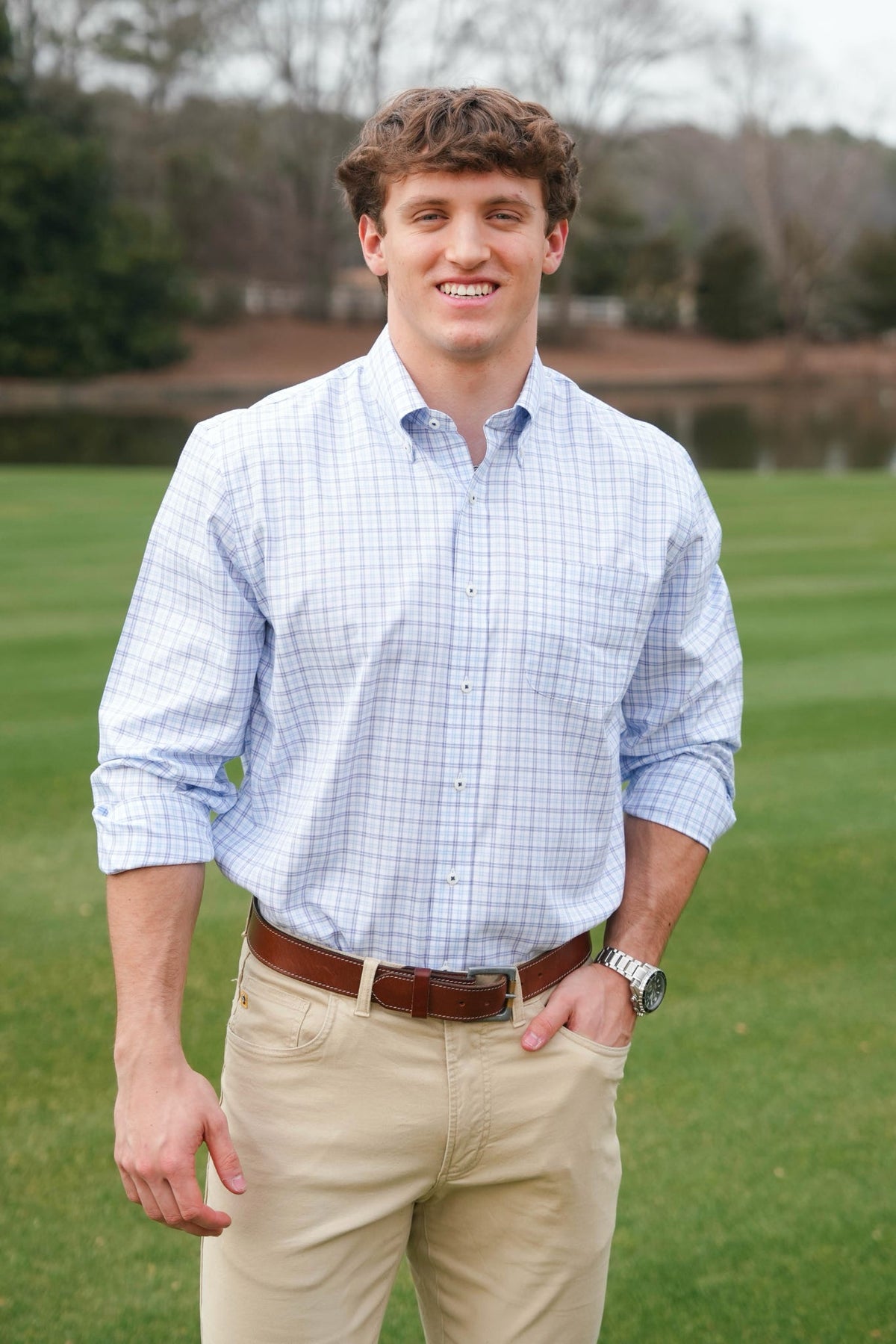 Wilkes & Riley Plaid Button Down