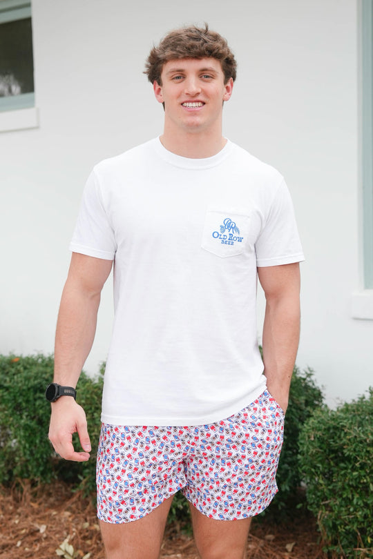 Old Row Buzz Circle Pocket Tee