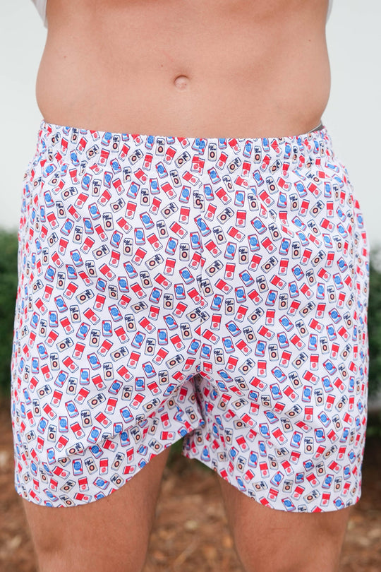 Old Row Boozy Swim Trunks