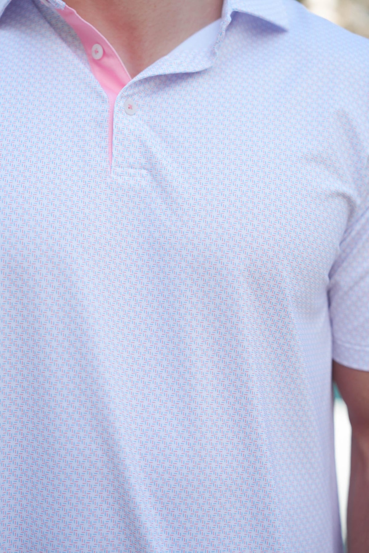 Taylor & Mick Confetti Polo