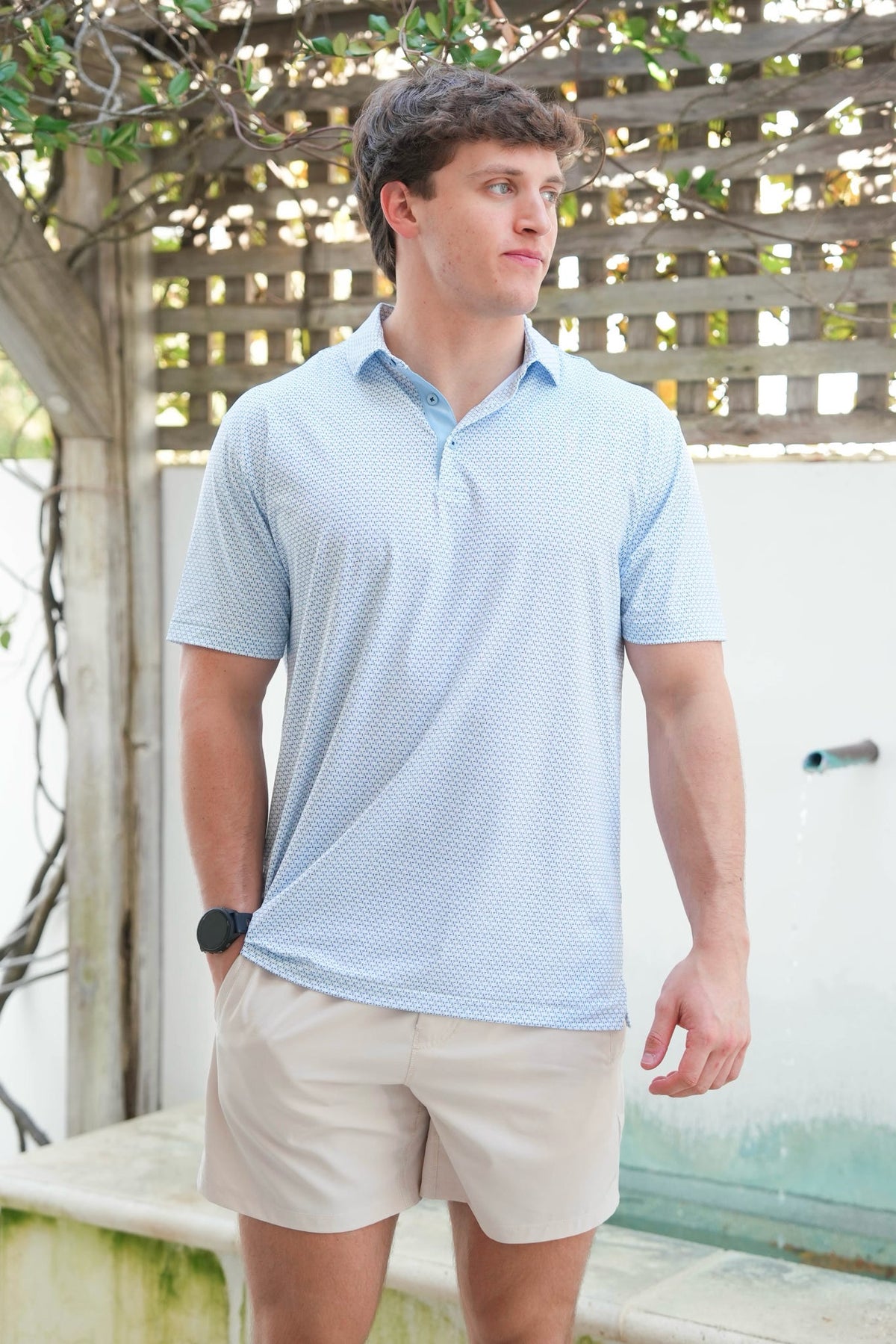 Taylor & Mick Confetti Polo