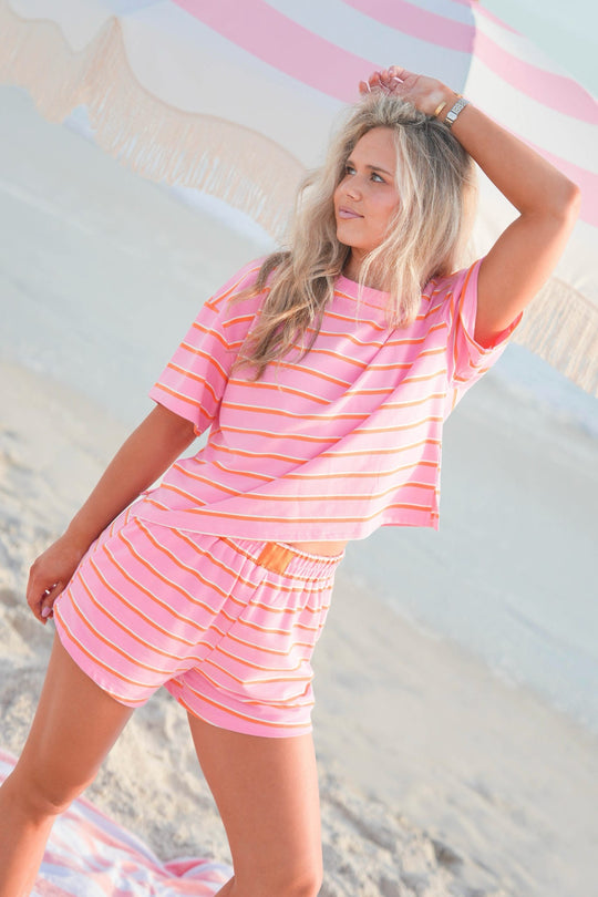 Double Stripe Patch Short PREORDER