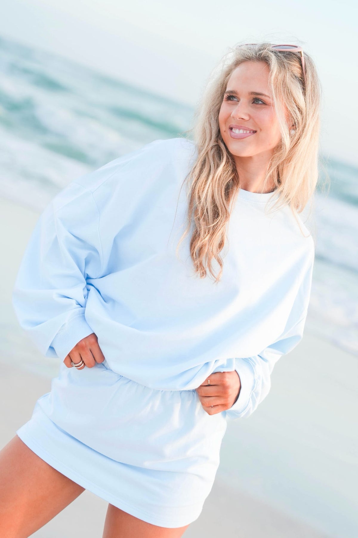 Crewneck French Terry Pullover