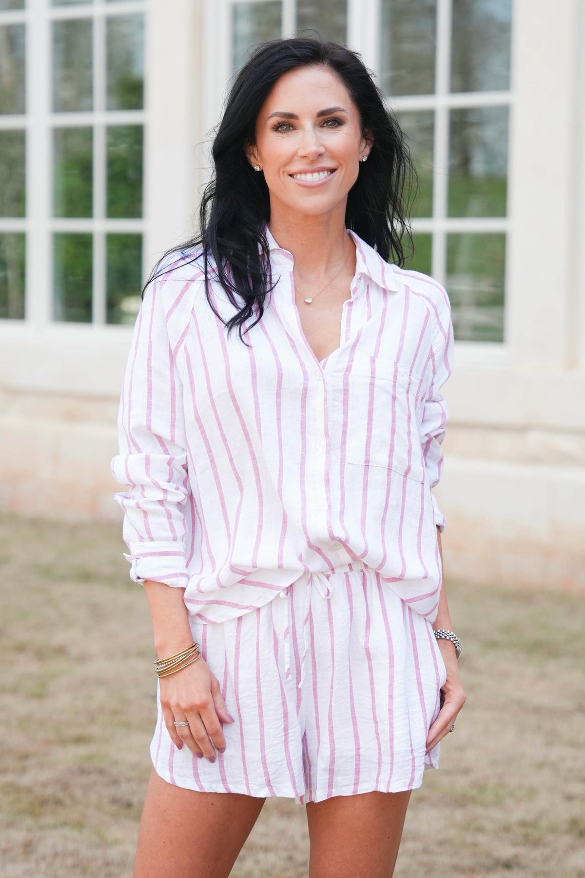 Z Supply Perfect Linen Striped Top