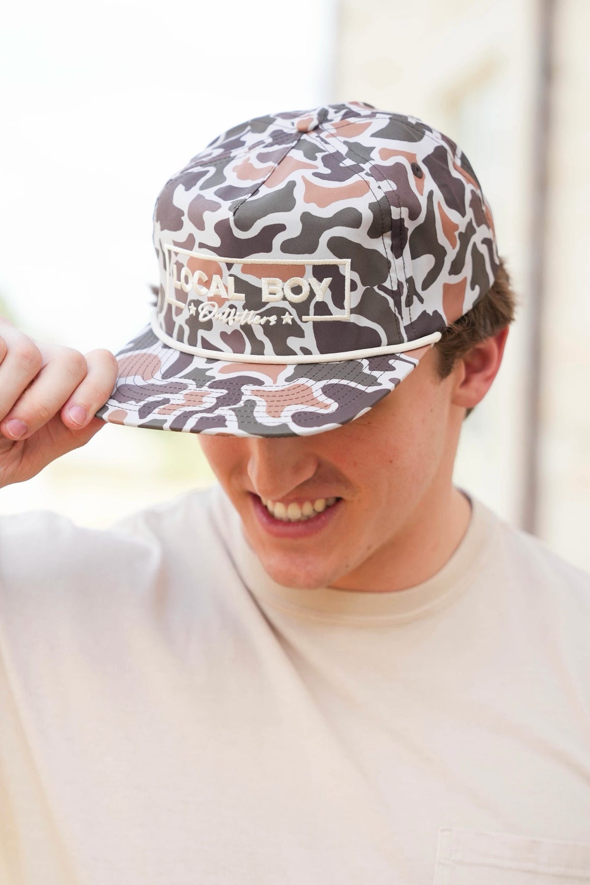 Local Boy Patch Rope Hats