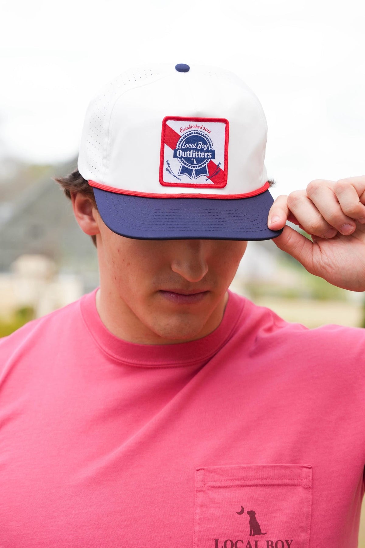 Local Boy Patch Rope Hats