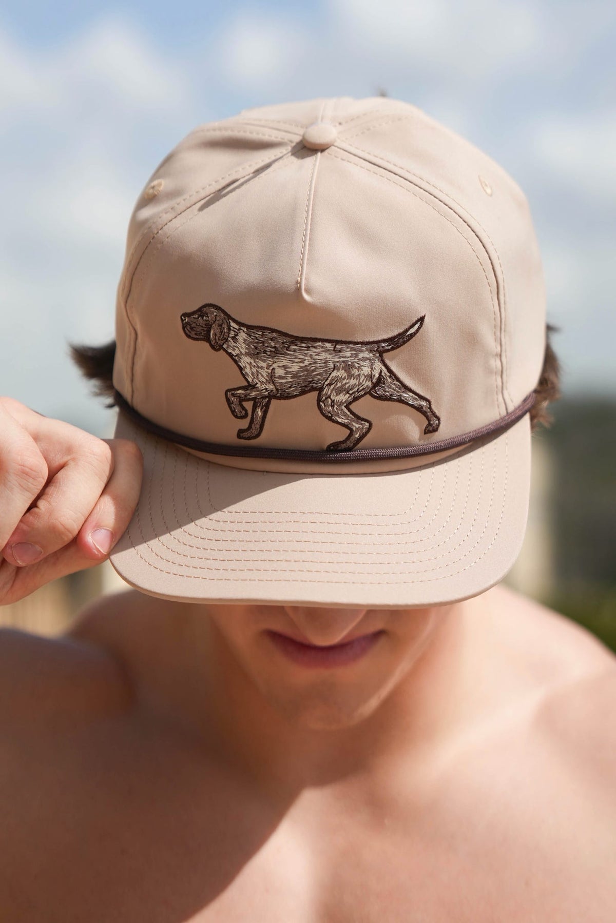 Local Boy Patch Rope Hats