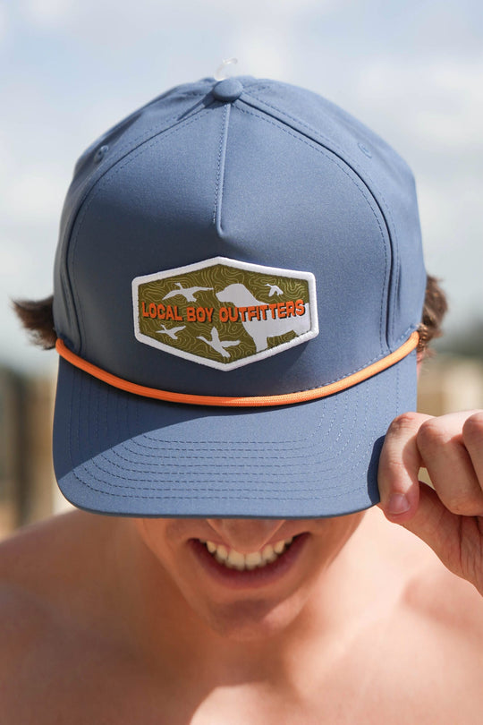 Local Boy Patch Rope Hats