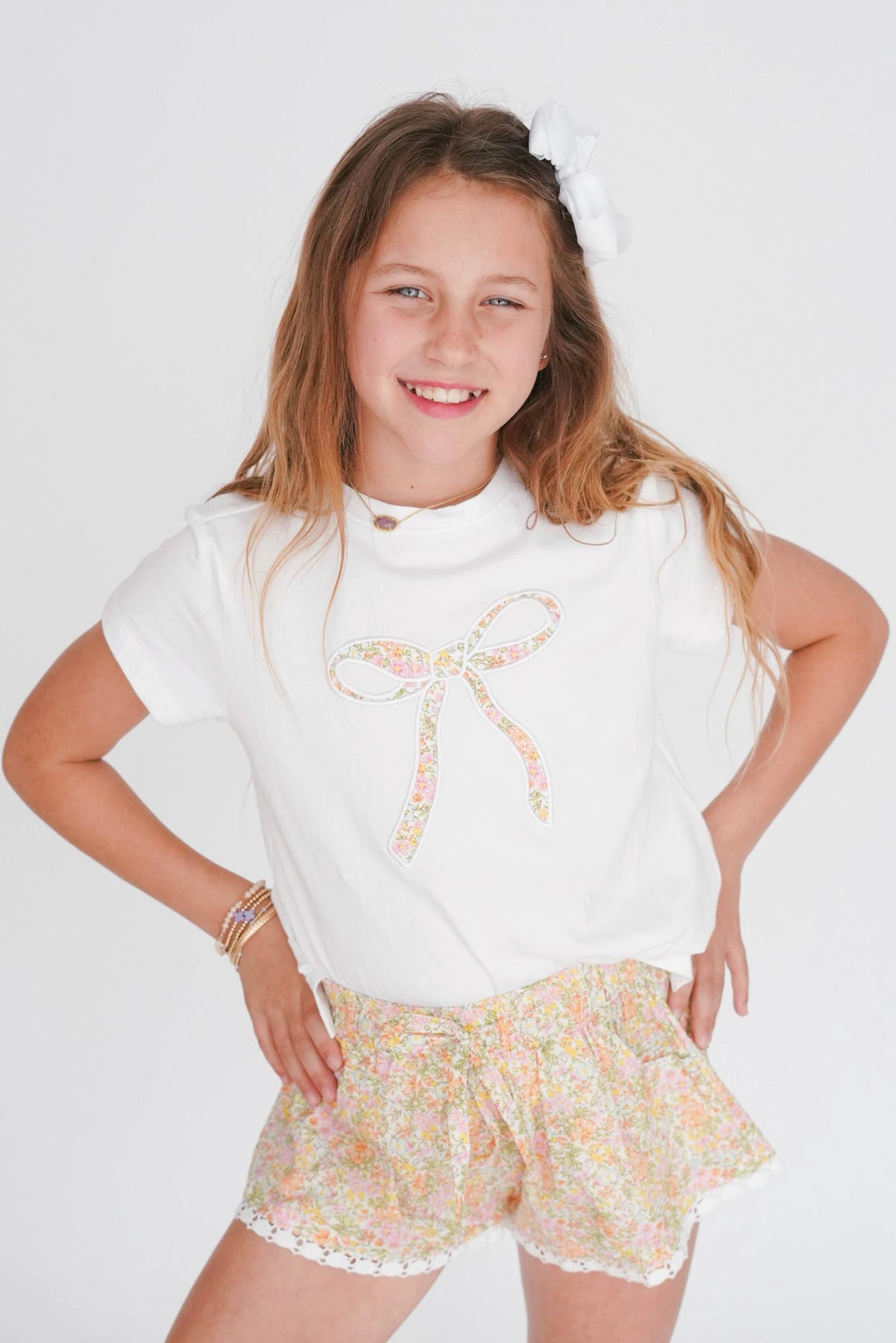 Girls' Bow Loving Tee