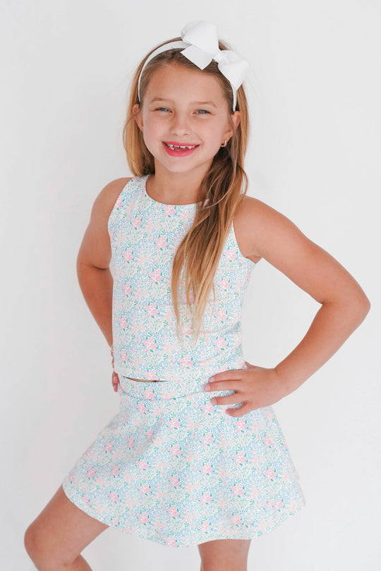 Girls' Swoon Floral Skort